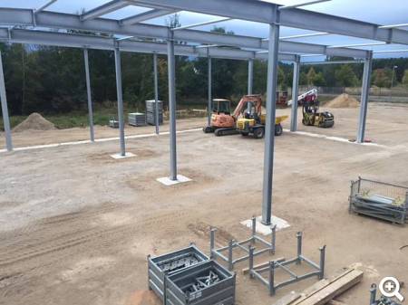 Produktionshalle mit 2-geschossigem Verwaltungsbauwerk