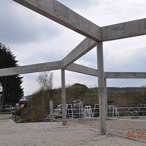 Tragwerk für Reithalle