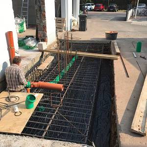 Baubeginn Für Erweiterungsbauwerk der Fa. Mühle