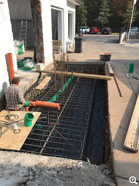 Baubeginn Für Erweiterungsbauwerk der Fa. Mühle