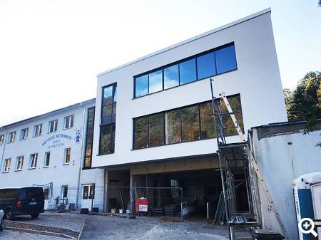 Erweiterungsbauwerk für Fa. Mühle Nautische Instrument Glashütte