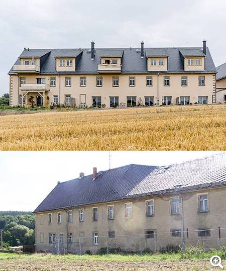 Heberhof fertig gestellt und komplett bezogen