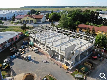 Dowaldwerke FAB 5 Stahlbetonmontage abgeschlossen