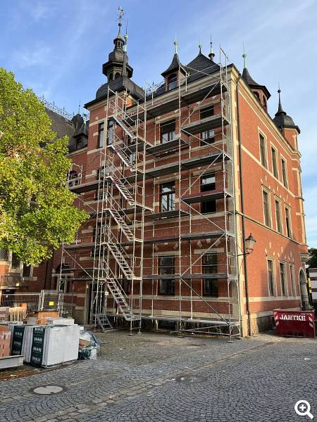 Sanierung Rathaus Pieschen 2. BA Rohbau abgeschlossen